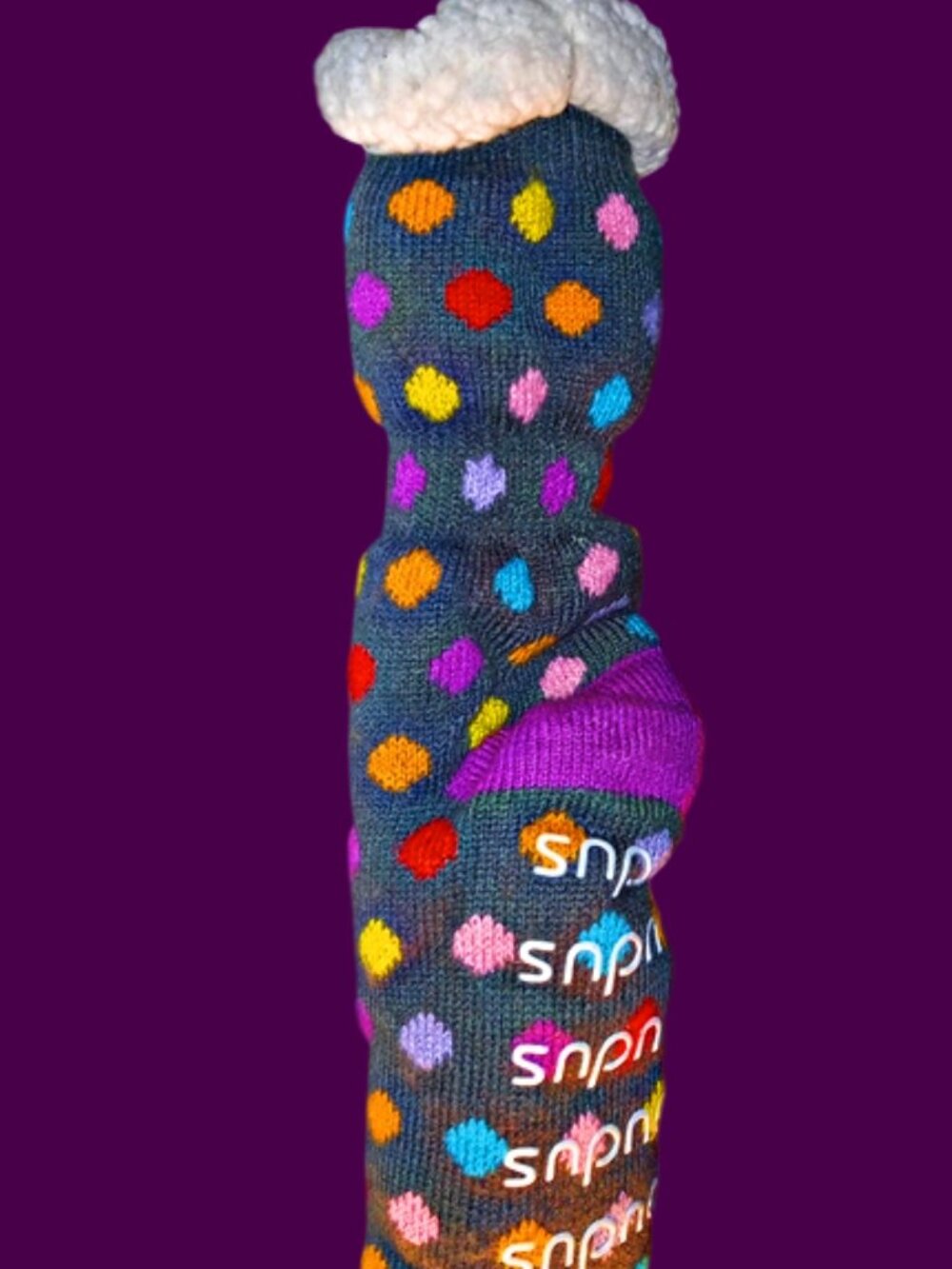 Pudus Long Comfort Socks -Polka Dot